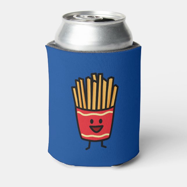 Happy French Fries Dosenkühler (Kanne Rückseite)