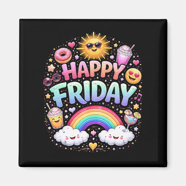 Happy Friday Magnet (Vorne)