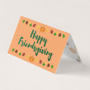 Happy Friendsgiving Erntedank