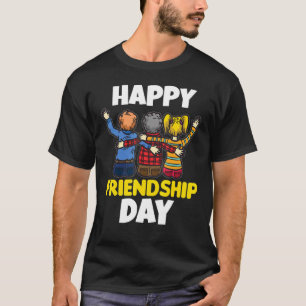 Happy Friendship Day Best Friend Squad Best Friend T-Shirt