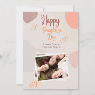 Happy Friendship Day Card Feiertagskarte