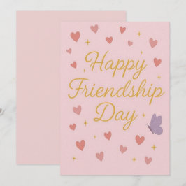 Happy Friendship Day Party Invitation Einladung