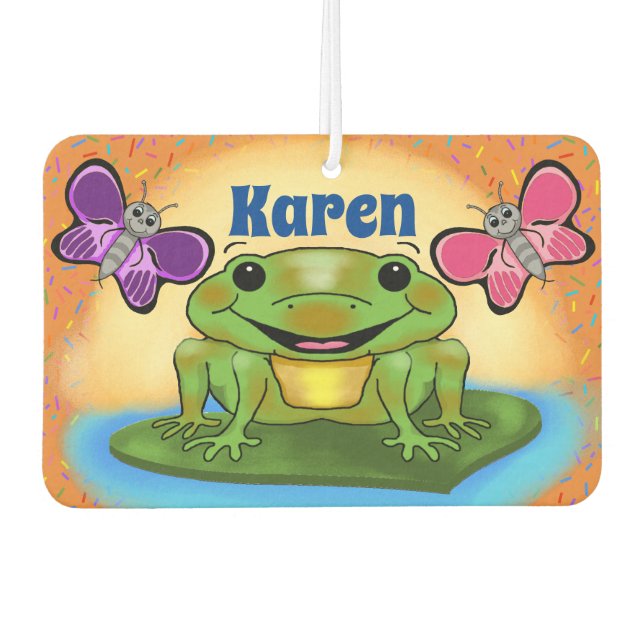 Happy Frog Air Freshener Autolufterfrischer (Vorderseite)