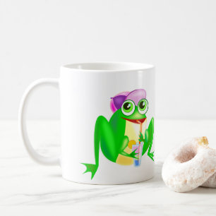 Happy Frog Café Mug