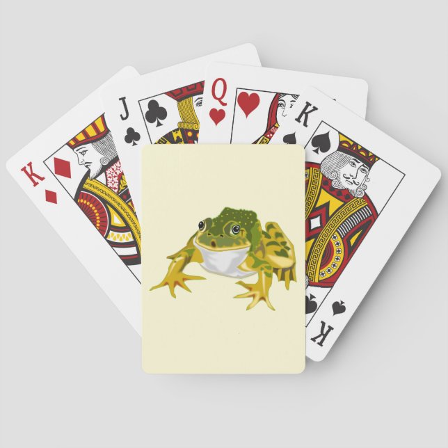 Happy Frog Spielkarten (Rückseite)