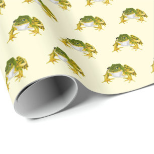 Happy Frog Wrapping Paper - Ihre Farben Geschenkpapier