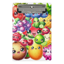 Happy Fruit Mini Klemmbrett