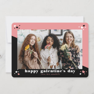 Happy Galentine's Day Foto Feiertagskarte