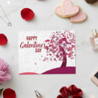 Happy Galentine's Day Heart Tree