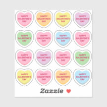 Happy Galentine's Day Pastel Custom Candy Herzen