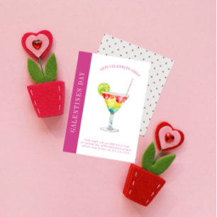 Happy Galentines Tag Moderne Freundschaftställe Feiertagskarte