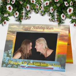 Happy Geburtstags-Mama Sunset 2295 Gruß Karte