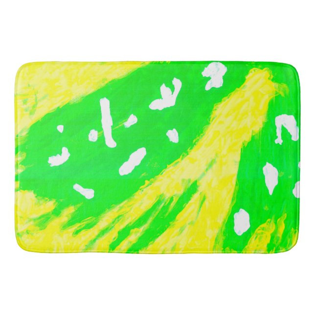 Happy Gefühl Badematte (Vorderseite)