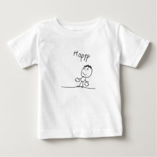 Happy Gefühls (Kiddo/Baby) Baby T-shirt
