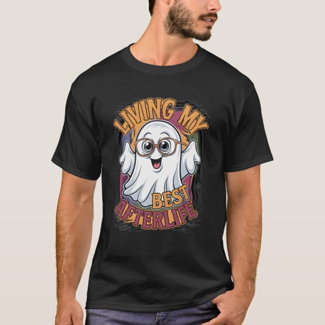 Happy Ghost Afterlife T-Shirt (Vorderseite)