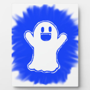Happy Ghost Fotoplatte