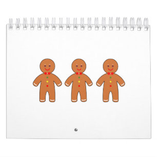 Happy Gingerbrot Männer Kalender