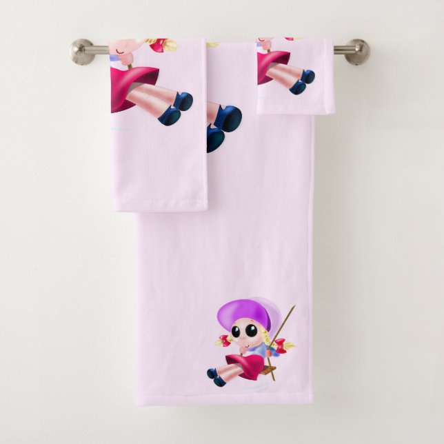 Happy Girl Bath Set (Insitu)