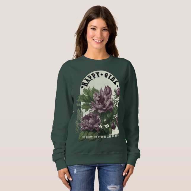 Happy Girl Blues T - Shirt (Vorne ganz)