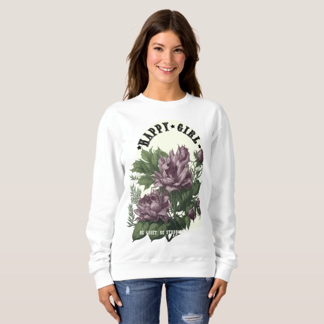 Happy Girl Blues T - Shirt (Vorne ganz)