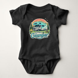 Happy Glamper Adventure Baby Bodysuit Baby Strampler