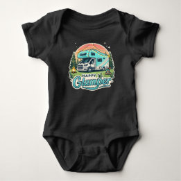 Happy Glamper Adventure Baby Bodysuit Strampler