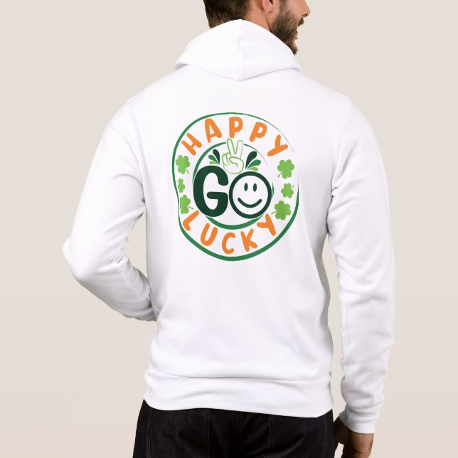 Happy Go Lucky-52904 Hoodie (Rückseite)