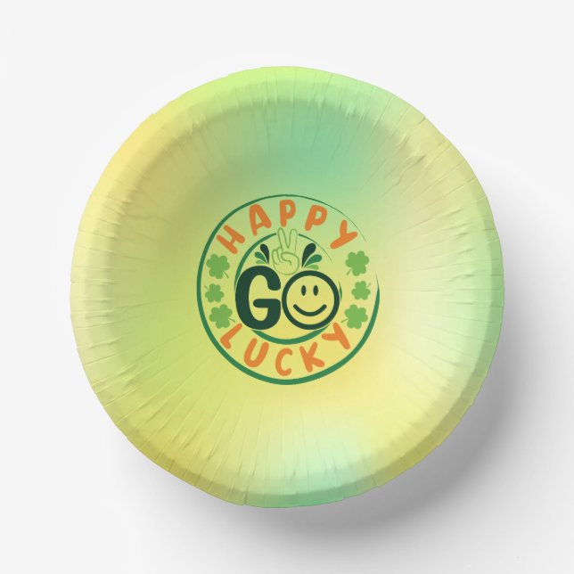 Happy Go Lucky-52904 Pappteller (Vorderseite)