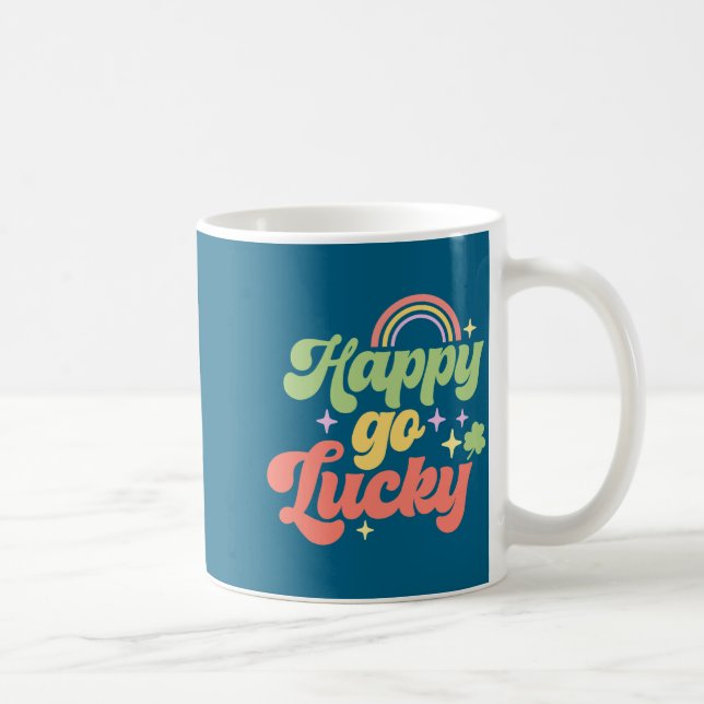 Happy Go Lucky  Kaffeetasse (Rechts)