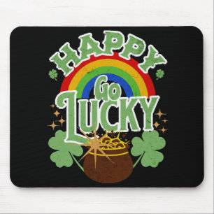Happy Go Lucky Mousepad