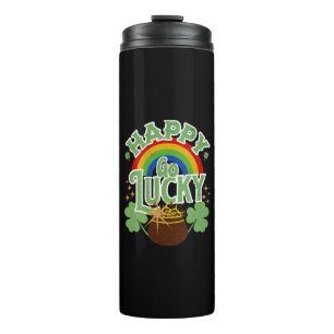 Happy Go Lucky Thermosbecher