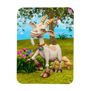 Happy Goat Magnet