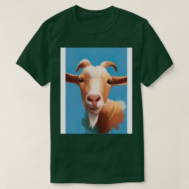 Happy Goat T-Shirt (Design vorne)