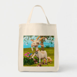 Happy Goat Tragetasche