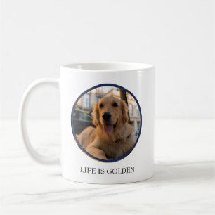 Happy Golden Retriever Kaffeetasse