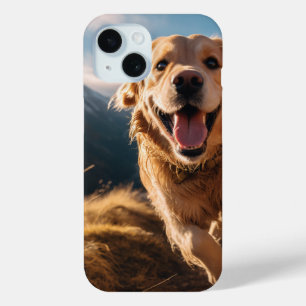 Happy Golden Retriever Running Case-Mate iPhone Hülle