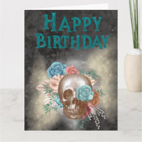 Happy Gothic Geburtstagskarte