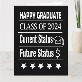 Happy Graduate Abschluss Gruß Karte
