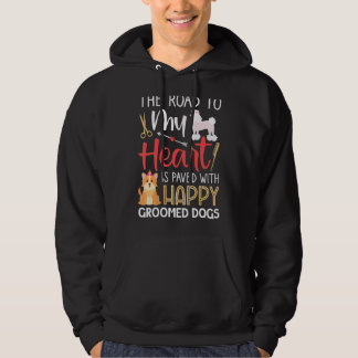 Happy Groomed Hunde Hunde Groomer & Grooming Salon Hoodie