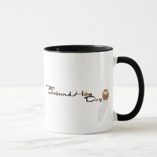 Happy Groundhog Day Tasse