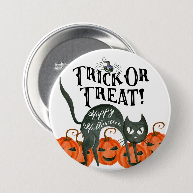 Happy-Hal-Abzeichen-Taste Button (Vorne & Hinten)