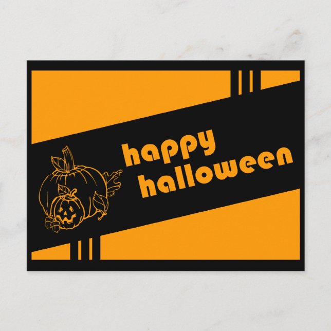 Happy Hal : Retro : Postkarte (Vorderseite)
