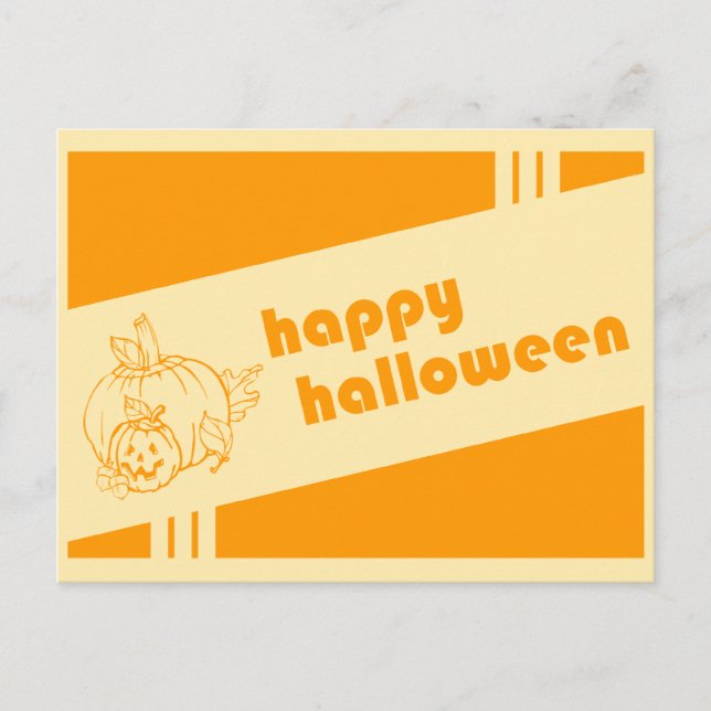 Happy Hal : Retro : Postkarte (Vorderseite)