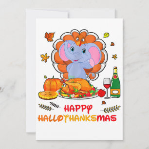Happy Hallo Elephant Drink Wein Danke Geschenk