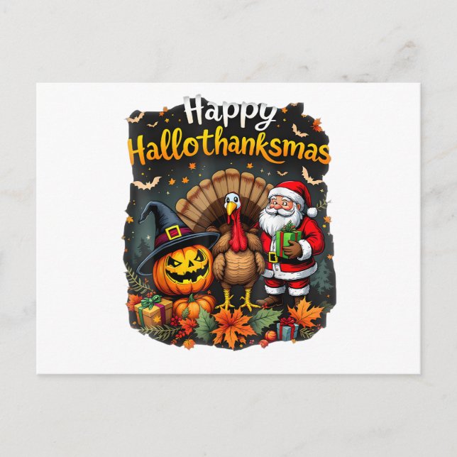 Happy Hallo vielen Dank Weihnachten Weihnachten We (Vorderseite)