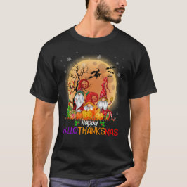 Happy HalloDankeMas Gnomes T-Shirt