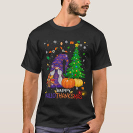 Happy HalloDankeMas Gnomes T-Shirt