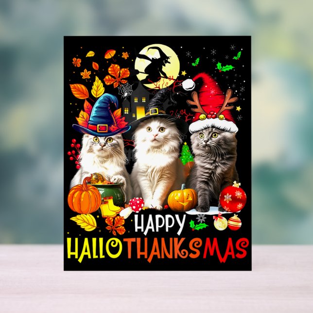 Happy HalloThanksMas Chats (Neutre)