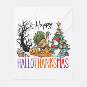 Happy Hallothanksmas Clipart Fleecedecke
