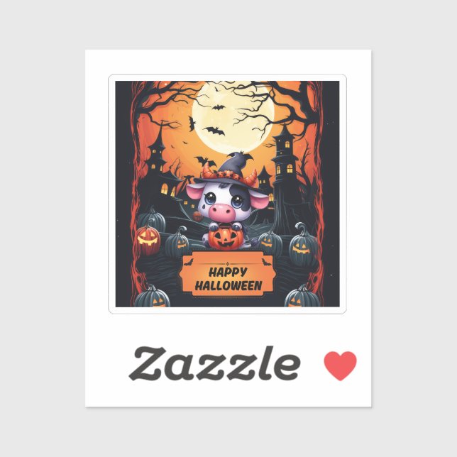 HAPPY HALLOWEEN 31 AUFKLEBER (Blatt)